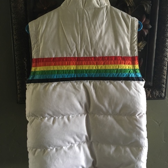 Rainbow vest sz small - Picture 2 of 2